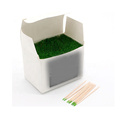 Individual Paper Wrapped Mint Flavored Bamboo Toothpick Custom Packaging